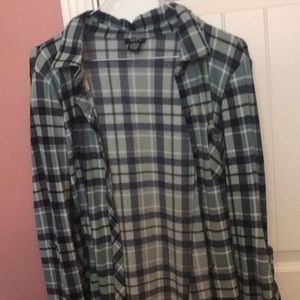 Rue 21 Juniors Medium Blue Flannel